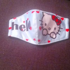Hello Kitty Facemask *Reusable*